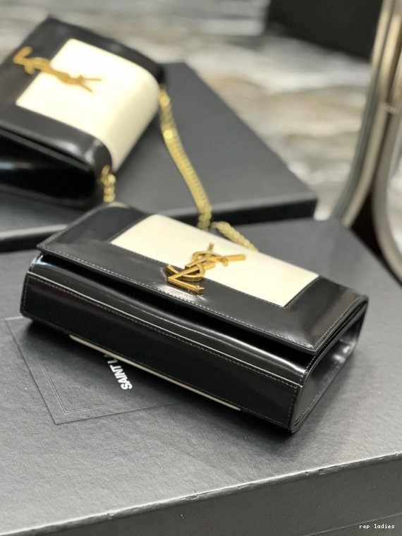 Rep ladies REP shoulder Kate bag leather small two-tone YSL 0713